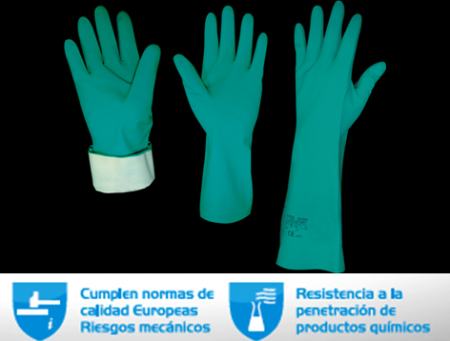 guante mosquetero. certificación NTP 748